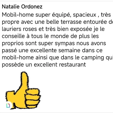 Mobil'holidays Del Mar 222 Camping Argelès-sur-Mer